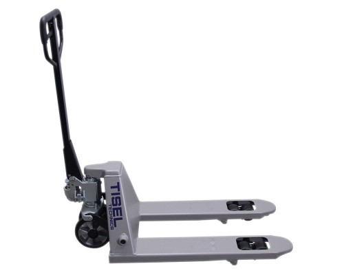 Гидравлическая тележка TISEL T25-080 короткие вилы