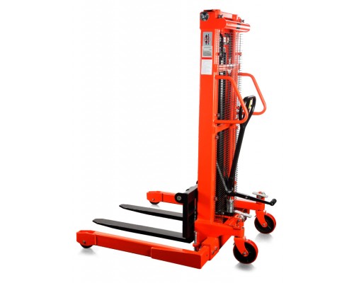 Ручной штабелер Noblelift SFH1016-AG с раздвижными опорами и вилами
