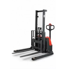 Самоходный штабелер Noblelift ECL 1035 M с регулируемыми вилами и широкими опорами