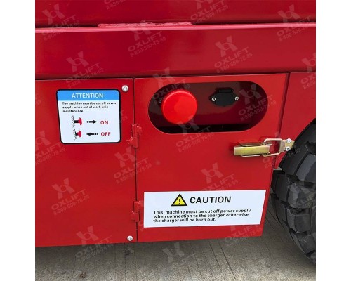 Самоходный ножничный подъемник QZ-030-039 Oxlift 3900 мм 300 кг