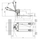 Литий-ионная самоходная тележка F4 OXLIFT 1500 кг