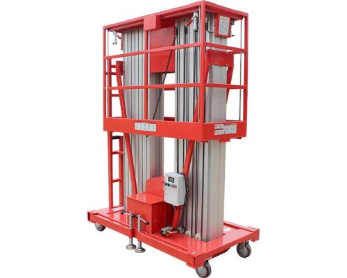 Телескопический двухмачтовый подъемник ZX-2-080 Oxlift 8000 мм 200 кг