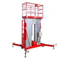 Телескопический двухмачтовый подъемник ZX-2-140 Oxlift 14000 мм 150 кг