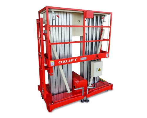 Телескопический двухмачтовый подъемник ZX-2-140 Oxlift 14000 мм 150 кг