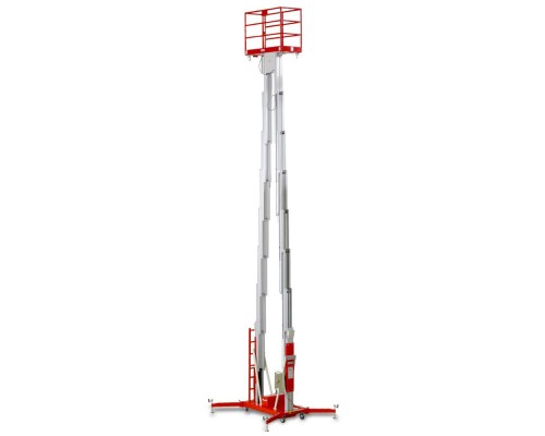 Телескопический двухмачтовый подъемник ZX-2-140 Oxlift 14000 мм 150 кг