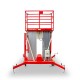 Телескопический двухмачтовый подъемник ZX-2-060 Oxlift 6000 мм 200 кг