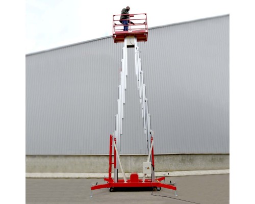 Телескопический двухмачтовый подъемник ZX-2-080 Oxlift 8000 мм 200 кг