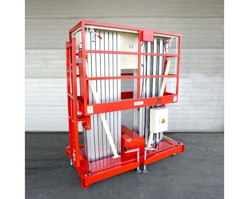 Телескопический двухмачтовый подъемник ZX-2-080 Oxlift 8000 мм 200 кг