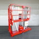 Телескопический двухмачтовый подъемник ZX-2-080 Oxlift 8000 мм 200 кг