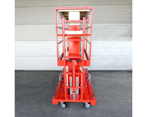 Телескопический двухмачтовый подъемник ZX-2-080 Oxlift 8000 мм 200 кг