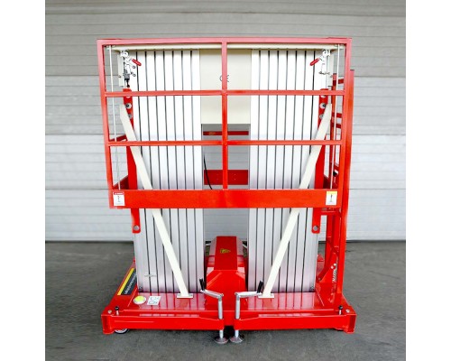 Телескопический двухмачтовый подъемник ZX-2-060 Oxlift 6000 мм 200 кг