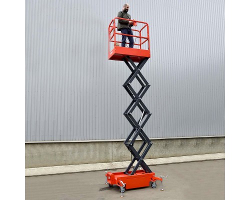 Ножничный подъемник QX-030-039 Oxlift 3900 мм 300 кг