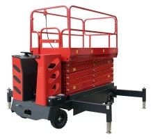 Самоходный ножничный подъемник QZ-030-110 WD Oxlift 11000 мм 300 кг
