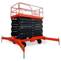 Ножничный подъемник QX-050-110 Oxlift 11000 мм 500 кг