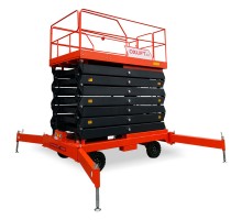 Ножничный подъемник QX-030-130 Oxlift 13000 мм 300 кг