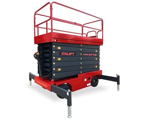 Самоходный ножничный подъемник QZ-030-060 Oxlift 6000 мм 300 кг
