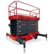 Самоходный ножничный подъемник QZ-030-060 Oxlift 6000 мм 300 кг