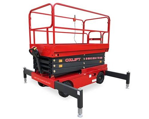 Самоходный ножничный подъемник QZ-050-075 Oxlift 7500 мм 500 кг