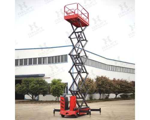 Самоходный ножничный подъемник QZ-030-075 WD Oxlift 7500 мм 300 кг