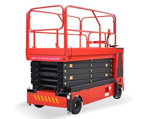 Самоходный ножничный подъемник QZ-050-090 WD Oxlift 9000 мм 500 кг