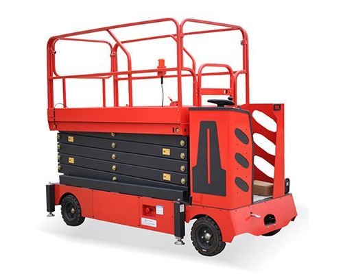 Самоходный ножничный подъемник QZ-030-075 WD Oxlift 7500 мм 300 кг