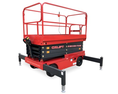 Самоходный ножничный подъемник QZ-030-090 Oxlift 9000 мм 300 кг