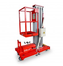 Телескопический одномачтовый подъемник ZX-1-100 Oxlift 10000 мм 125 кг