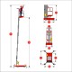 Телескопический одномачтовый подъемник ZX-1-060 Oxlift 6000 мм 125 кг