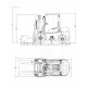 Дизельный погрузчик FD 15T Oxlift 4800 мм 1500 кг сайдшифт
