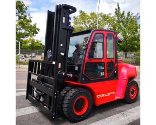 Дизельный погрузчик CPCD70-XW65G Oxlift 4500 мм 7000 кг Side-Shift