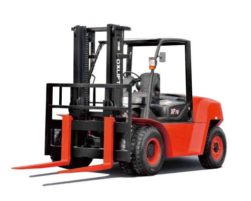 Дизельный погрузчик CPCD70-XW65G Oxlift 4500 мм 7000 кг Side-Shift