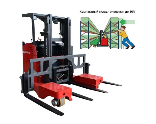 Четырёхходовой ричтрак MFB25-65 Oxlift 6500 мм 2500 кг
