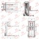 Ручной гидравлический штабелер HS 3010 Oxlift 3000 мм 1000 кг