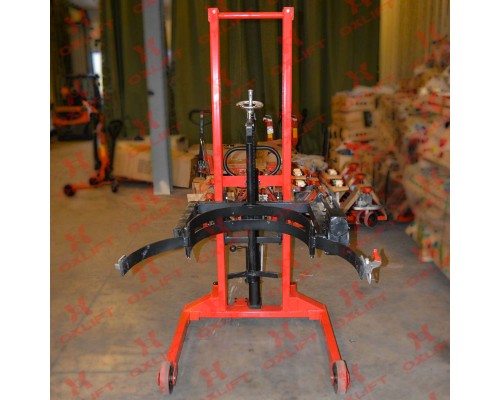 Тележка-Штабелер для кантовки бочек HS-DT1435 оптима Oxlift 1400 мм 350 кг