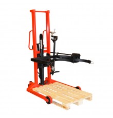 Тележка-Штабелер для кантовки бочек HS-DT1435 оптима Oxlift 1400 мм 350 кг