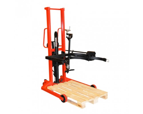 Тележка-Штабелер для кантовки бочек HS-DT1435 оптима Oxlift 1400 мм 350 кг
