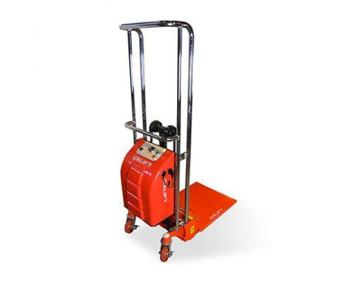 Штабелер с электроподъемом платформы SES 4015 Mini Oxlift 1500 мм 400 кг