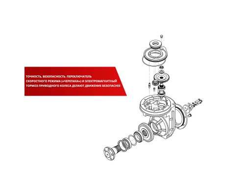 Самоходный штабелер с платформой для оператора BX 3020 Oxlift 3000 мм 2000 кг