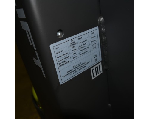 Самоходный штабелер AX 1532LC Li-Ion Oxlift 3200 мм 1500 кг