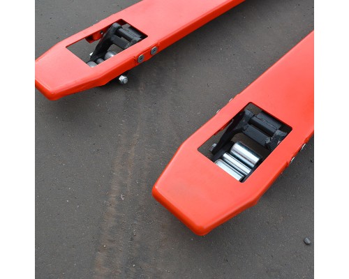 Низкопрофильная гидравлическая тележка OX10-L35 Oxlift 35-90 мм 1000 кг