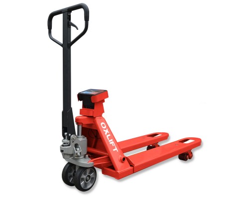 Гидравлическая тележка с весами и принтером OX 20VP Oxlift 2000 кг