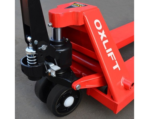 Длинновильная гидравлическая тележка OX50-L1500 Oxlift 1500 мм 5000 кг