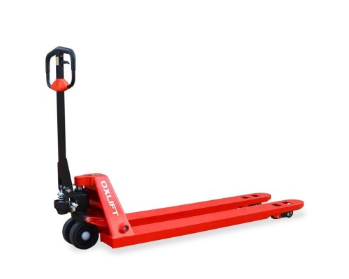 Длинновильная гидравлическая тележка OX50-L1500 Oxlift 1500 мм 5000 кг