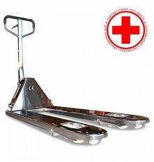 Гидравлическая тележка из нержавеющей стали OX 25-S304 Oxlift 2500 кг