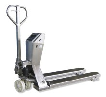 Гидравлическая тележка из нержавеющей стали с весами OXSS20 Oxlift 2000 кг