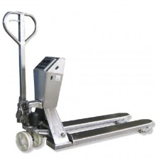 Гидравлическая тележка из нержавеющей стали с весами OXSS20 Oxlift 2000 кг