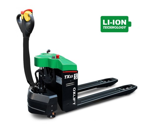 Тележка самоходная электрическая TX15 LI-ION Oxlift 1500 кг