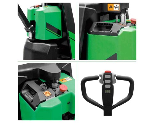 Тележка самоходная электрическая TX 20LH LI-ION Oxlift 2000 кг