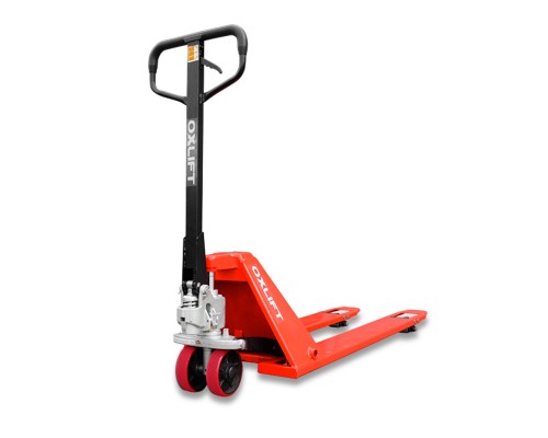 Низкопрофильная гидравлическая тележка OX 10-H35 (530*1120) Oxlift 35-150 мм 1000 кг