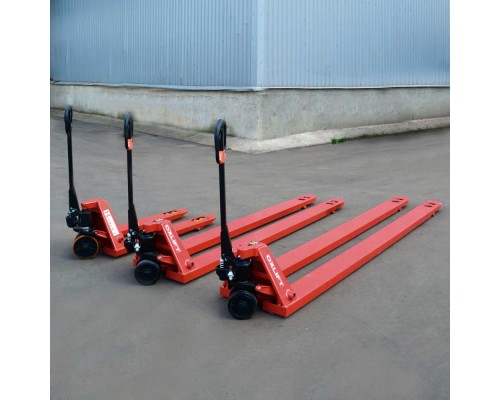 Длинновильная гидравлическая тележка OX50-250 Oxlift 2,5 м 5 т